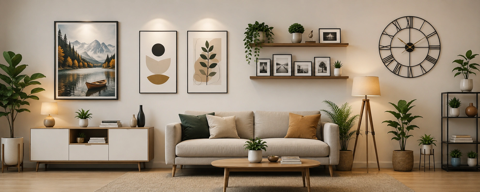 Decorate with Wall Art and Accessories